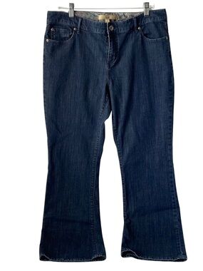 Women’s Dark Denim Wide Leg Jeans